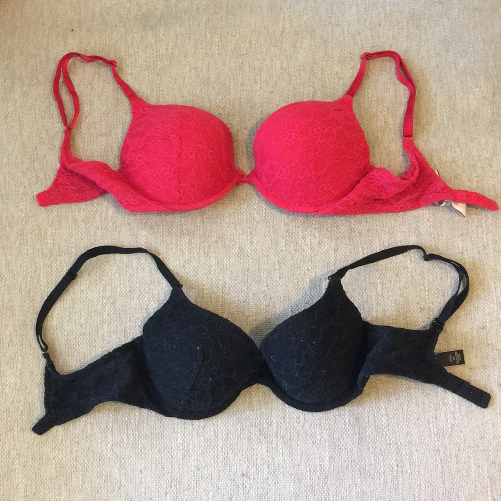 TWO 34C Victoria Secrets Bras - authentic!